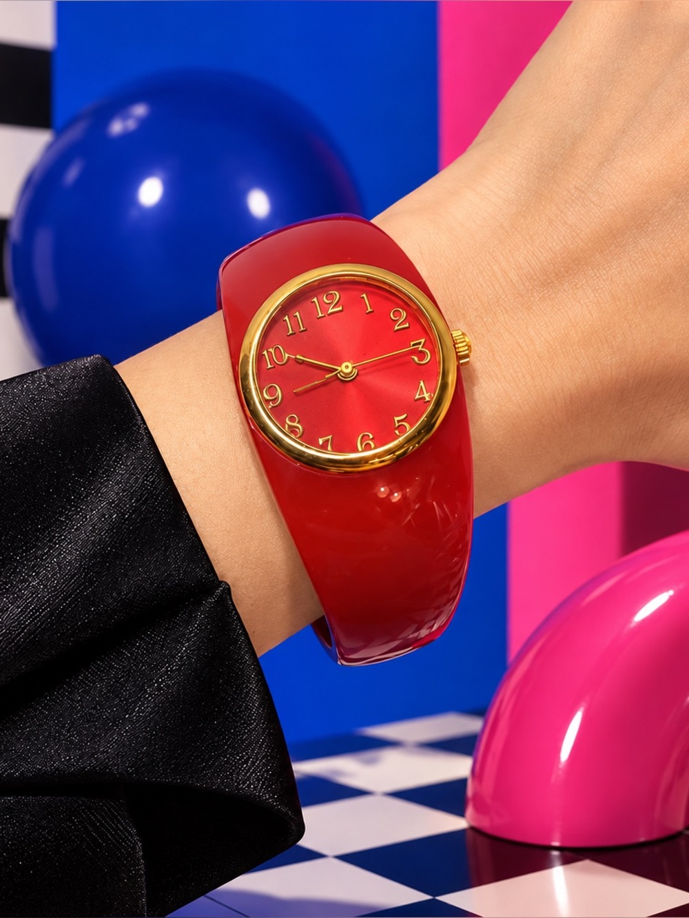 Joan Rivers Clamper/Bracelet Watch